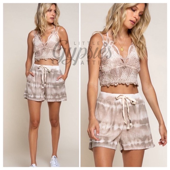 POL Longline Mineral Wash Lace Bralette - Picture 7 of 16